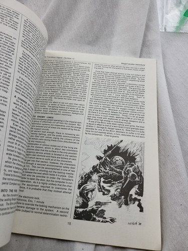 THE TRAVELLERS DIGEST #12 MEGATRAVELLER TRAVELLER 2300 ROLEPLAYING GAME GDW 1988 - Picture 5 of 5