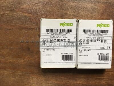 1PC WAGO PLC module 750-1405