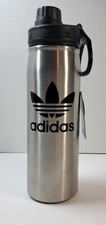 Adidas Stainless Steel 18/8 Water Botter Bottle Black 600ml Double Wall GA7368