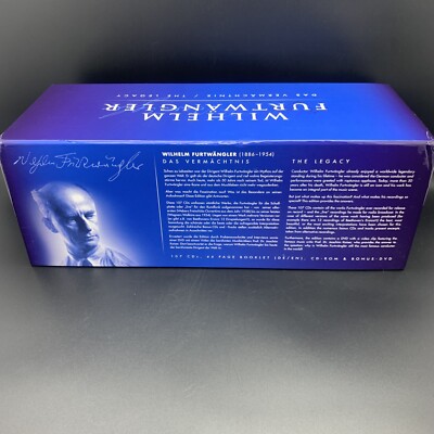 Wilhelm Furtwangler The Legacy [Membran, 107 CD Box Set +