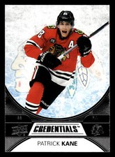 2021-22 Upper Deck Credentials - #6 Patrick Kane - Chicago Blackhawks