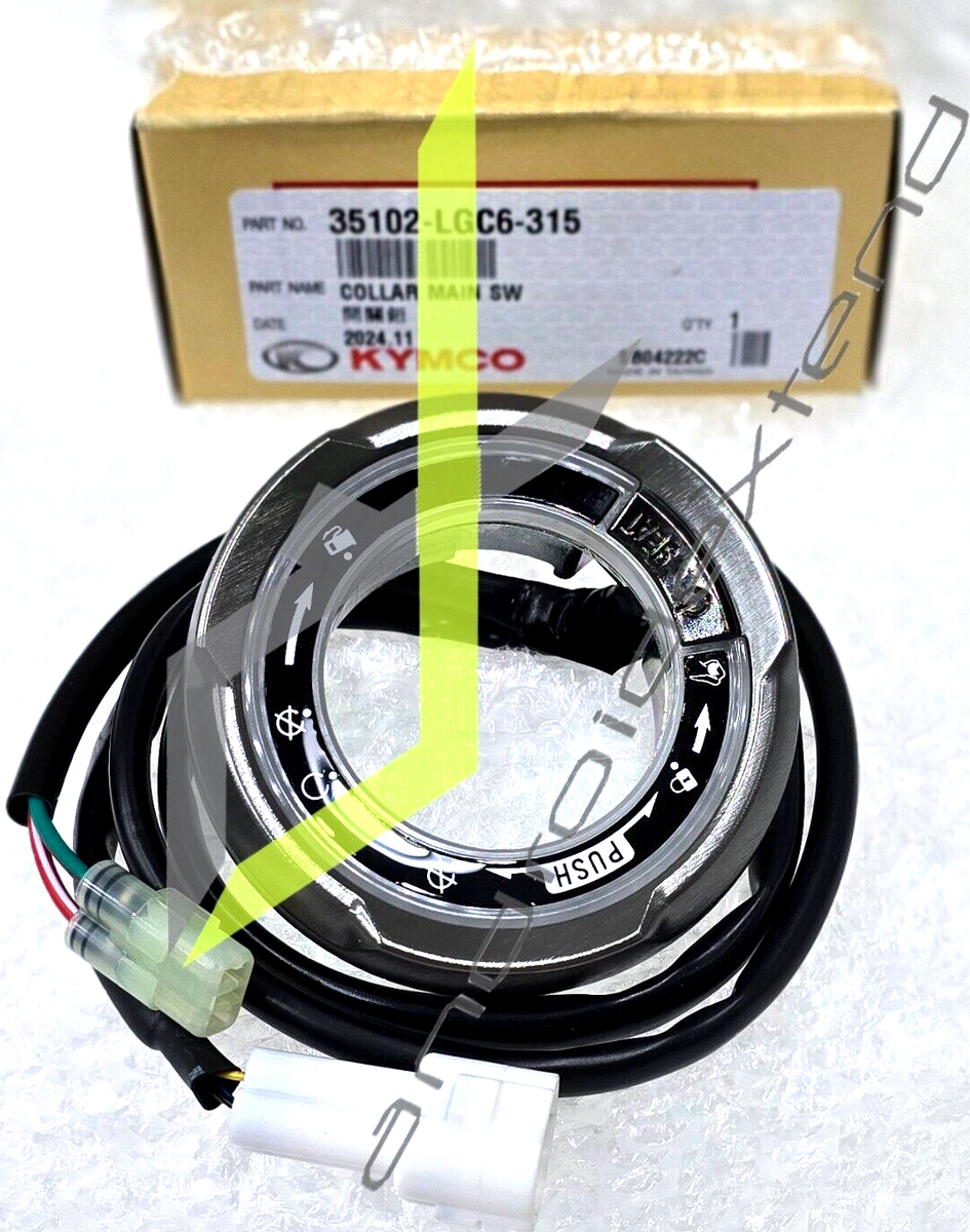 KYMCO AK550 COLLAR MAIN SW./SHUTTER MAGNETIC LOCK SET 35102-LGC6