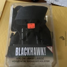Blackhawk Horizontal Shoulder Holster Size 16 Auto 3.25-3.75 length 40HS16 ( H )