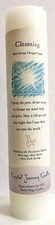 CLEANSING Crystal Journey Reiki Energy Candle Herbal Magic Pillar - Free Ship