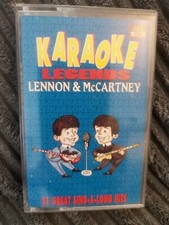 Karaoke Legends - Lennon McCartney Cassette Tape