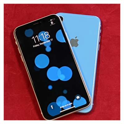 Apple iPhone XR 64GB At&t Unlocked Verizon GSM|CDMA Blue/Coral/Yellow -Mint LCD