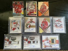 2016-17 TREVOR CARRICK **premium** 10 card ROOKIE lot Carolina Hurricanes 