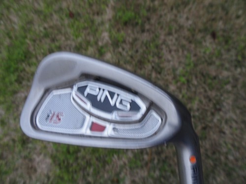 Fer De Golf Ping I15 Orange Dot 6 - Rigide Flex AWT Acier, Occasion Bon état, Longueur 37,5"