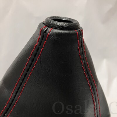 Genuine OEM DC2 Acura Integra Type R Shift Boot Black Red Stitch