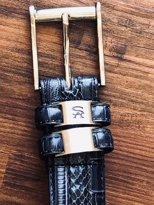 stacy adams snakeskin belts