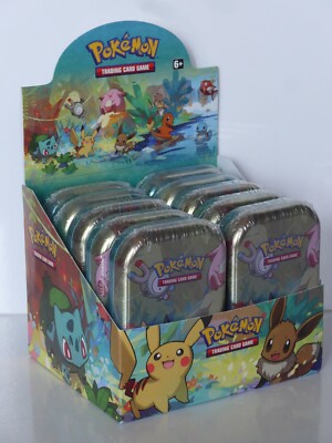 Pokemon Mini Tin Box Kanto Freunde - TINBOX laut Auswahl Deutsche Karten OVP