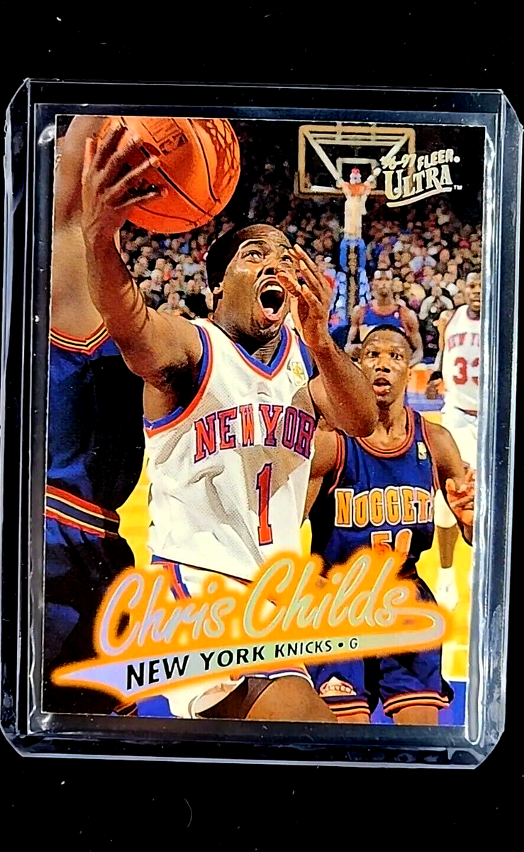 1996 1996-97 Fleer Ultra #219 Chris Childs New York Knicks