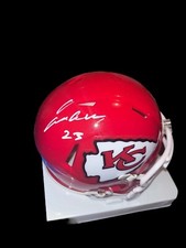 JOSHUA WILLIAMS SIGNED KANSAS CITY CHIEFS MINI HELMET SUPER BOWL CHAMPIONS BAS 3
