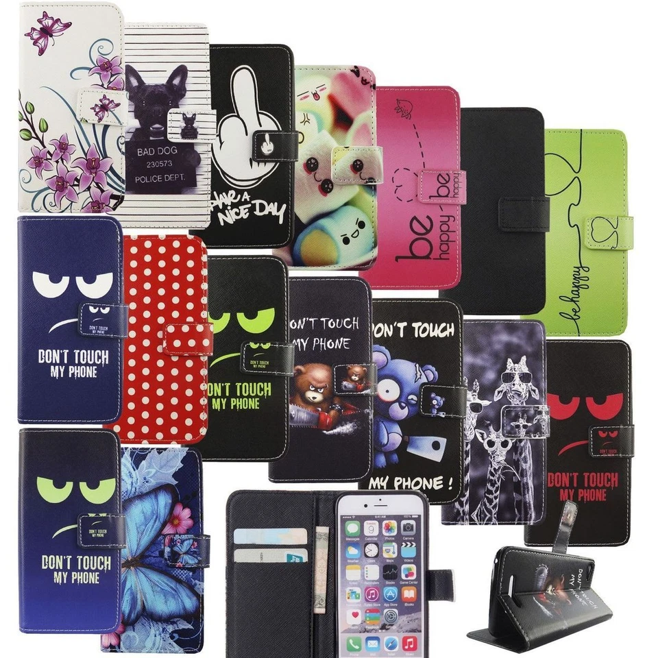 Coque De Protection Pour Samsung Galaxy S6 S9 S10 S20 FE Étui Pochette Wallet - Photo 1/1