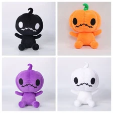 2023 Halloween Pumpkin Monster Plush Toy Soft Stuffed Animal Doll Gift 12 Inches