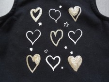 Robe Habillée Tape à L'Oeil Fille 4 Ans – Noire Rayée Grise, Col Cheminée
