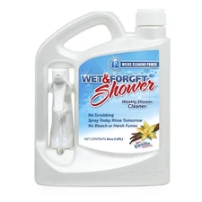 Wet & Forget Shower Cleaner Weekly Application Requires No Scrubbing, Bleach-...