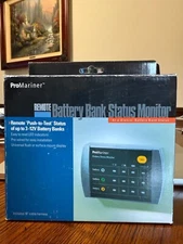 ProMariner Remote Battery Status Moniter (51060) 3-12volts Batterys