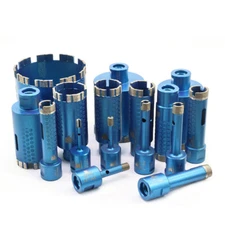 Welded Diamond Drill Core Bit 6-102mm Hole Saw Drilling Granite Marble Concrete