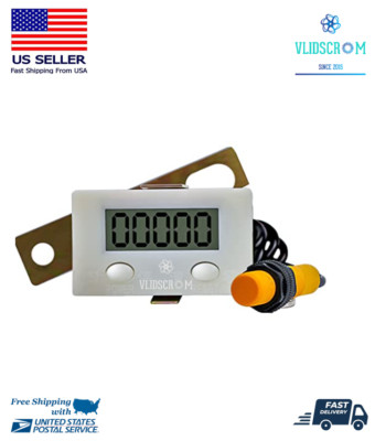 5 Digit Digital Electronic Counter Motion Magnetic Inductive Proximity Switch