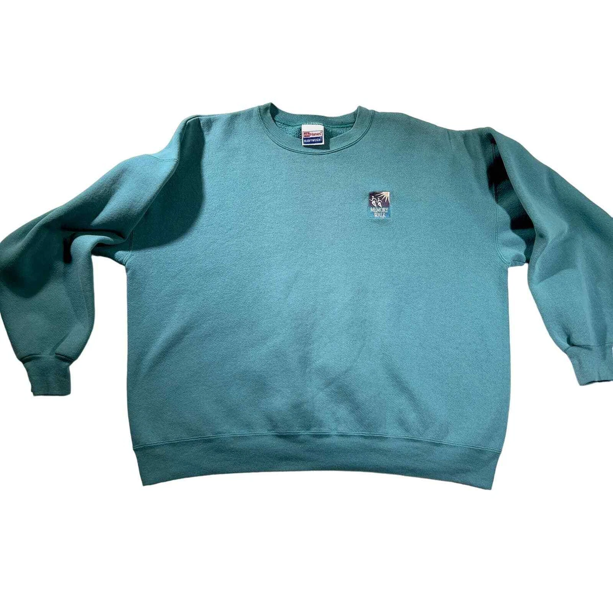 Green hanes best sale sweatshirt