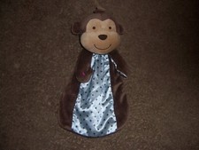 Just one you carters monkey security blanket lovely rattle