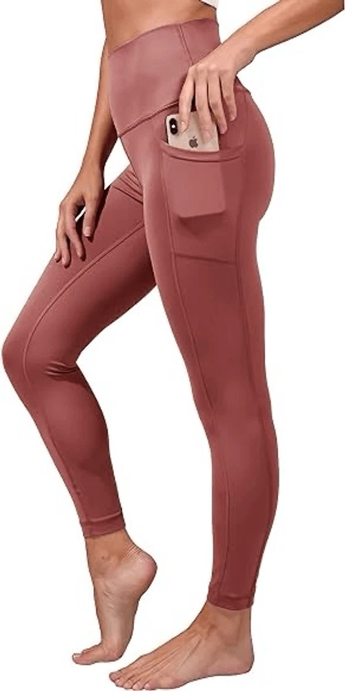 Yogalicious Womens High Waist Ultra Soft Nude Tech Leggings For