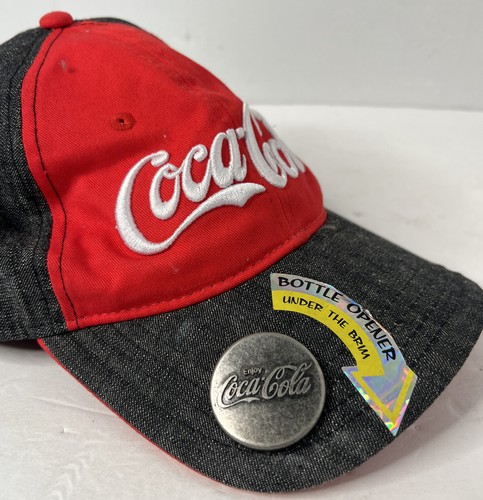 COCA COLA Baseball Cap With Bottle 