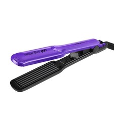 Crimp & Style Hair Crimper, Professional Styling Tool, Fast Heating, Purple