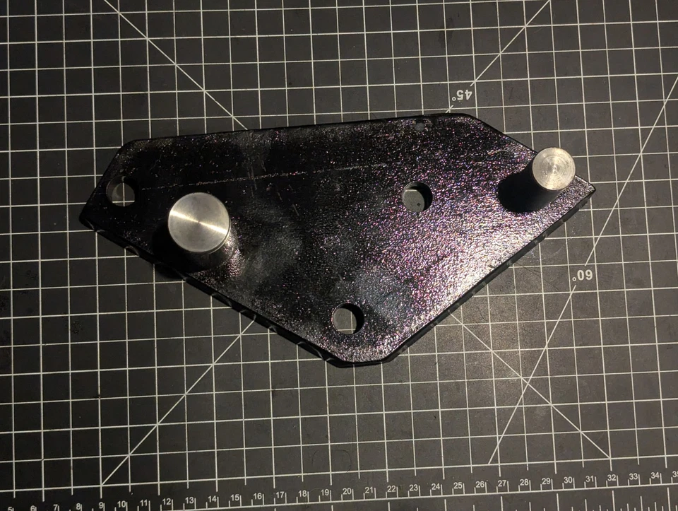 Placa de soporte de dirección C17570 Case Ingersoll 644 y 646 cargadores y retroexcavadoras Foto 4 de 4