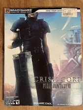 Crisis Core Final Fantasy VII Official Strategy Guide BradyGames PSP FF7