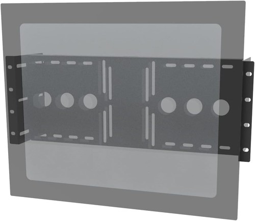 JINGCHENGMEI 4U Universal VESA LCD Monitor Mounting Bracket for 19 Black - 第 5/7 張圖片