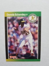 Dennis Eckersley 1989 Donruss #67 Athletics