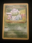 Bulbasaur 44/102  Italian Pokemon Base Set Card
