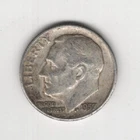 1957 D 10¢ DIME 90% SILVER TEN CENTS DENVER MINT UNITED STATES OF AMERICA USA