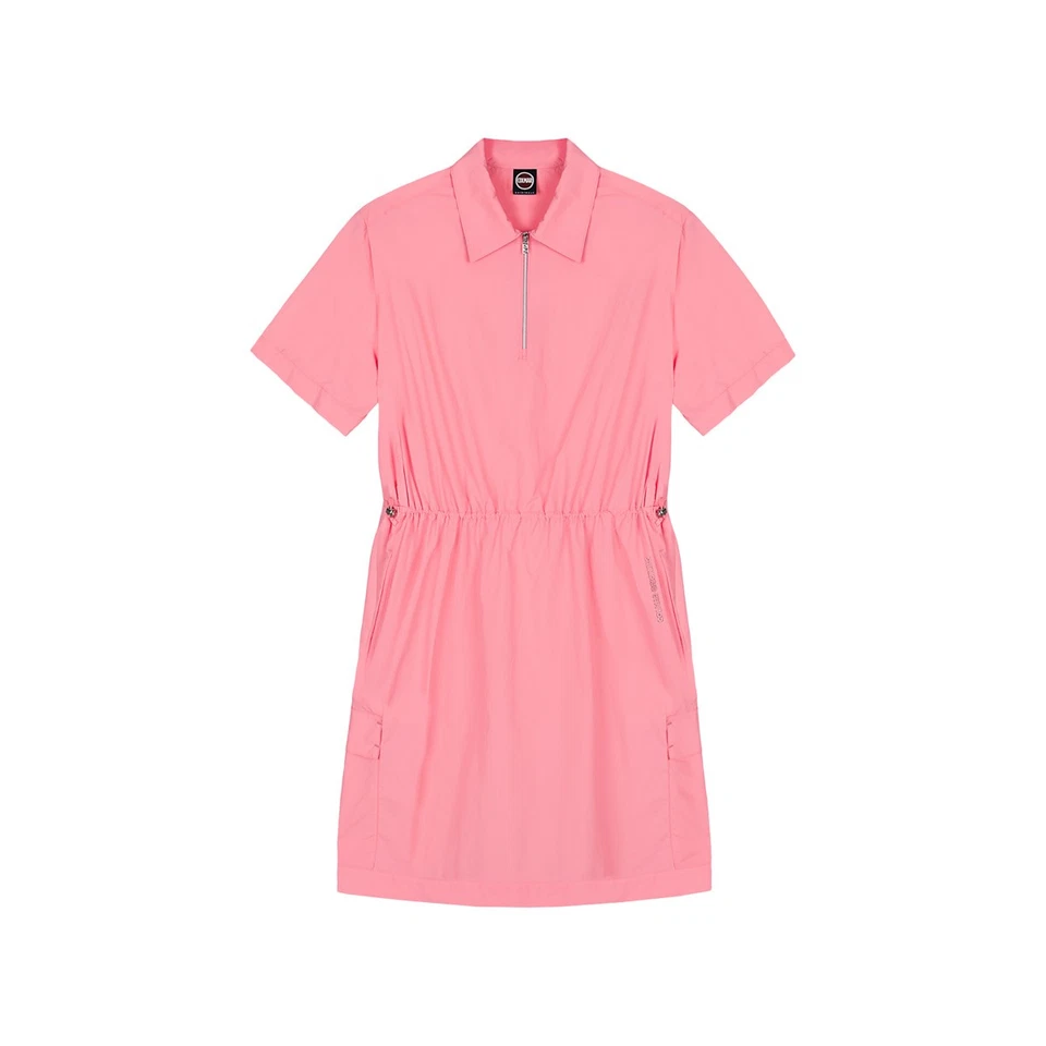 Colmar 8872 Robe Courte À Manches Courtes Femme Noir Taille XS-XL Polyamide - Photo 1/1