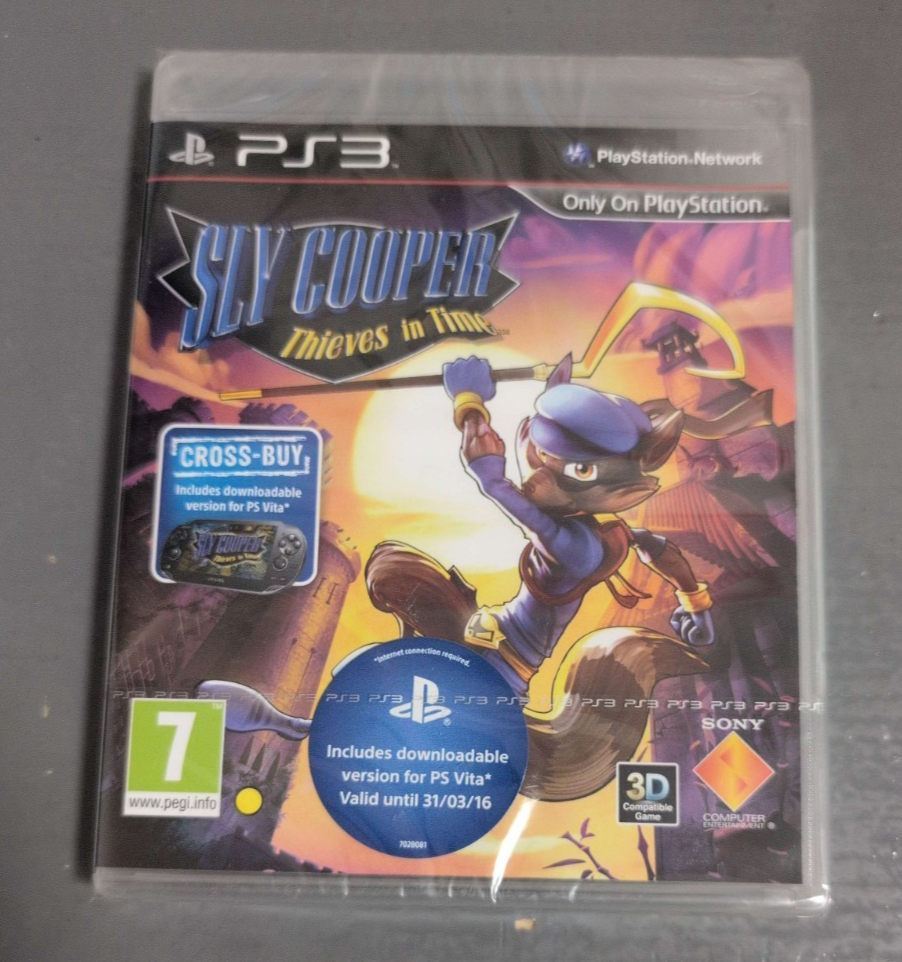 Sly Cooper: Thieves in Time (Sony PlayStation 3, 2013) for