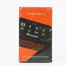 Ledger Nano X Cryptocurrency Bluetooth Hardware Wallet
