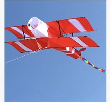 USA 3D Single Line airplane Kites Outdoor Fun Sports Beach kite