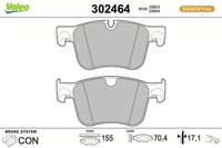 Bremsbelagsatz Scheibenbremse Vorderachse FüR Peugeot 308 Sw Ii CitroëN C4