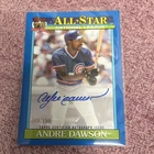 2026 Topps Series 1 Andre Dawson Red Foil (RAW)
