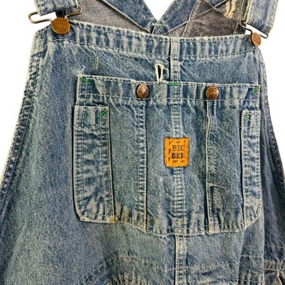 Vintage 80s-90s Big Ben denim overalls made in the USA Mens Size