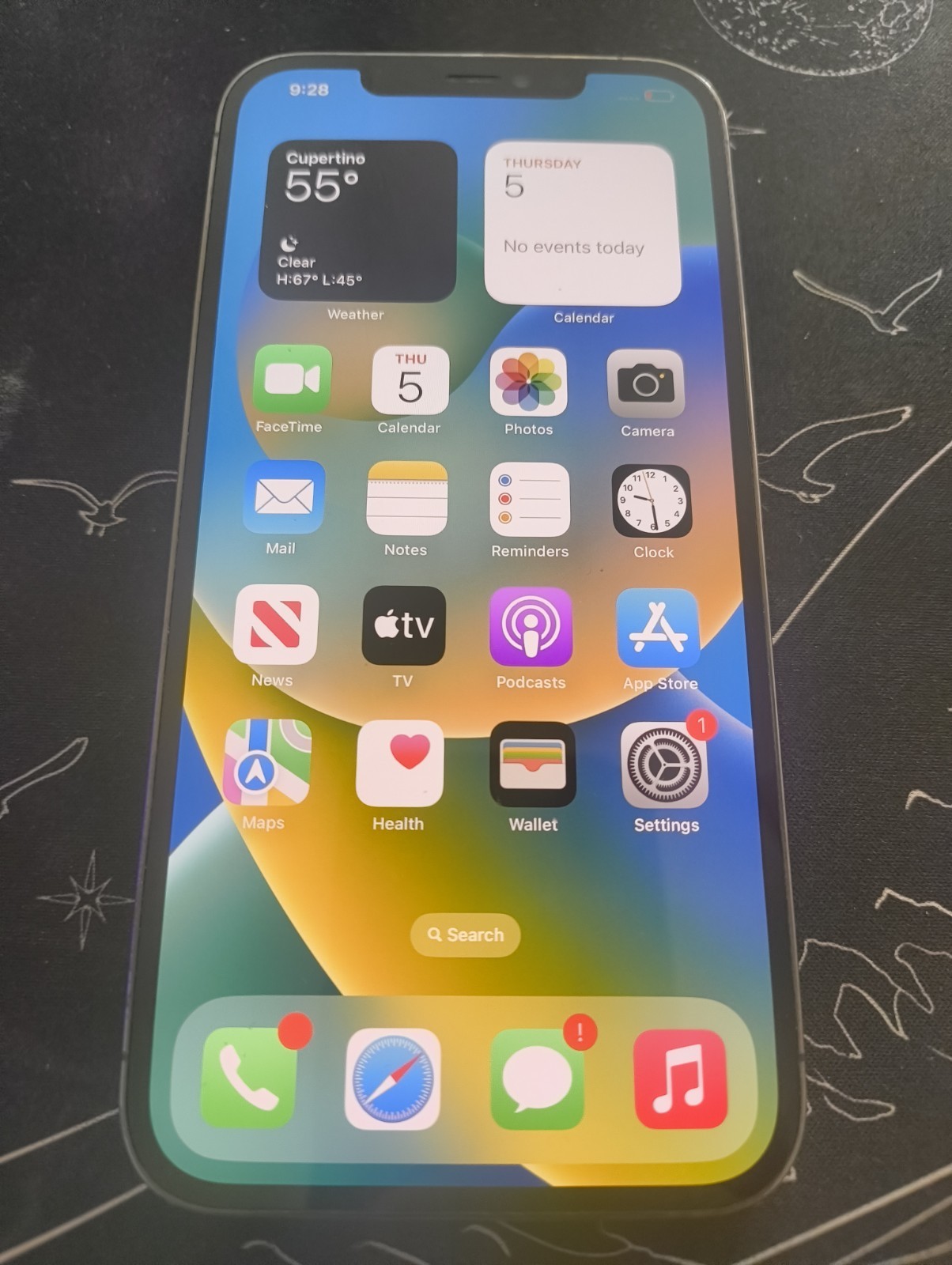 Apple iPhone 12 Pro Max - 128GB - Graphite (Cricket ONLY) - Good Condition