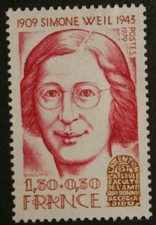 Timbre - FRANCE - Simone WEIL - Neuf** - YT2032A - 1979