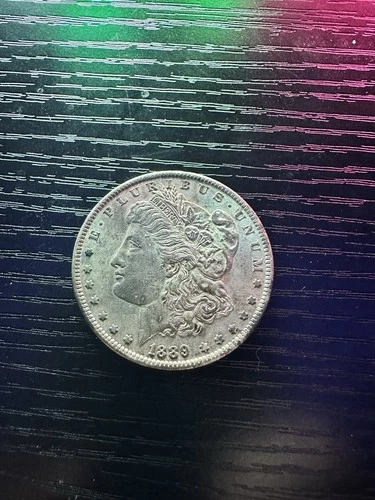 1889 Morgan Silver Dollar $1 - Circulated VF/XF - No Reserve - 90% Silver