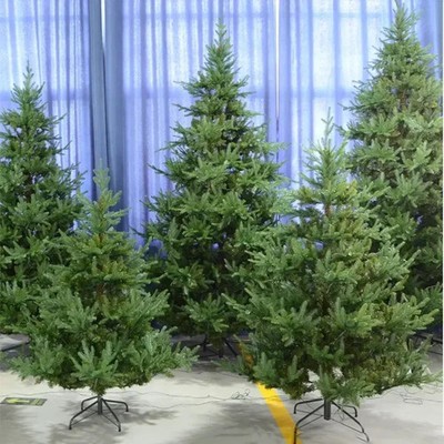 Künstlicher Weihnachtsbaum LED mit Licht 120-210cm festlicher Dekorationsbaum
