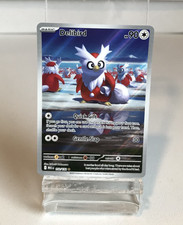Delibird 152/132 Mega Evolution Holo Illustration Rare Pokemon Card NM