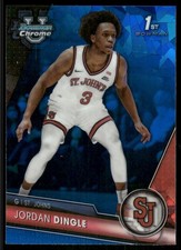 2023-24 Bowman University Chrome Sapphire #35 Jordan Dingle