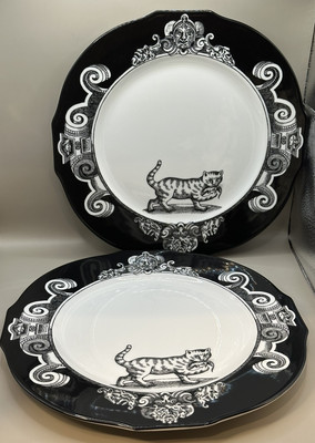 Gucci × Richard Ginori - Gucci Cat Charger Plate (Set of 2) with