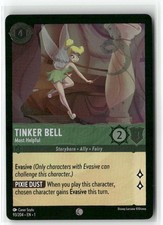 Tinker Bell 93/204 Most Helpful Foil The First Chapter Disney Lorcana TCG